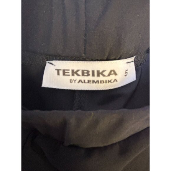 Tekbika By Alembika Yellow & Black Wide-Leg Pants Size 5/XL - Picture 5 of 5